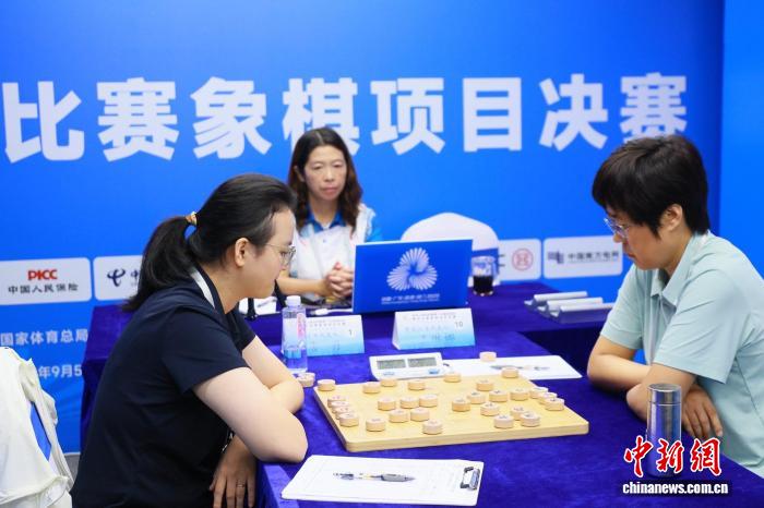 象棋特级大师王琳娜在十五运摘铜,彰显黑龙江